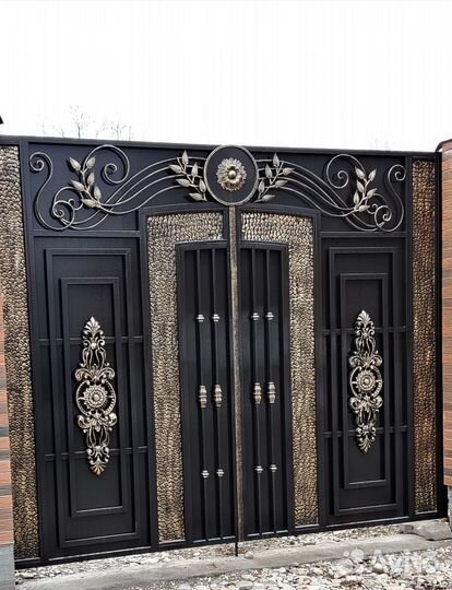 Покраска ворот