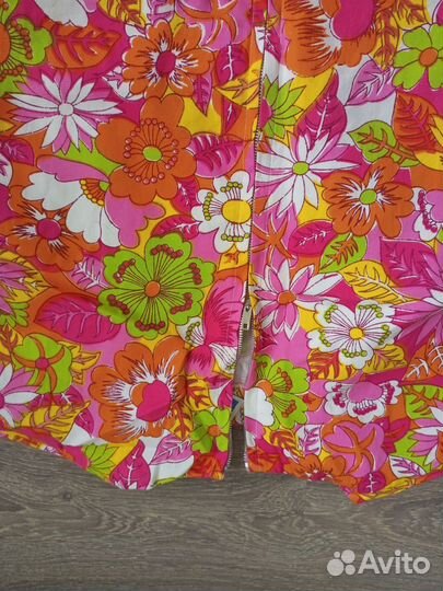 Летний женский костюм с брюками 44