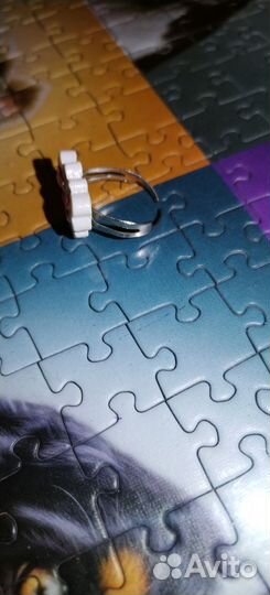 Кольцо детское бабочка