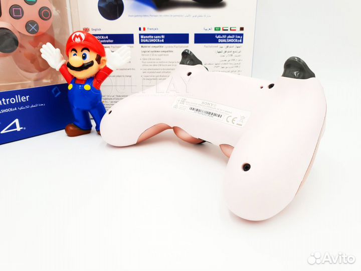 Новый джойстик PS4 Ver.2 Розовое золото v2