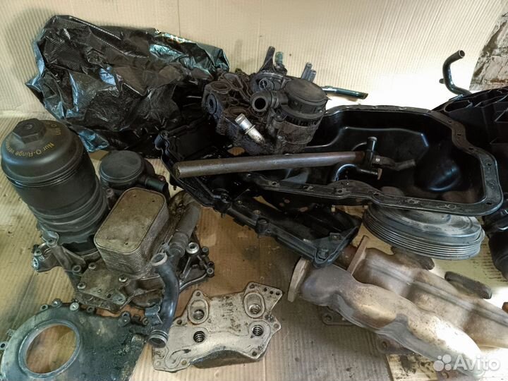 Двигатель 3.0 tdi casa volkswagen touareg разобран