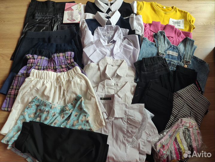 Вещи пакетом на девочку