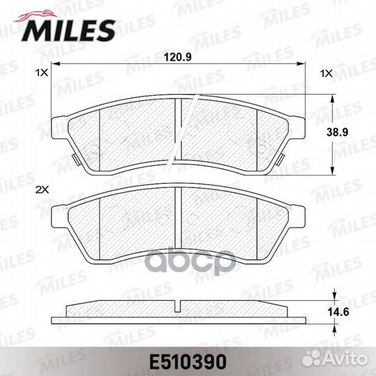 Колодки тормозные chevrolet epica 06- задние Ce