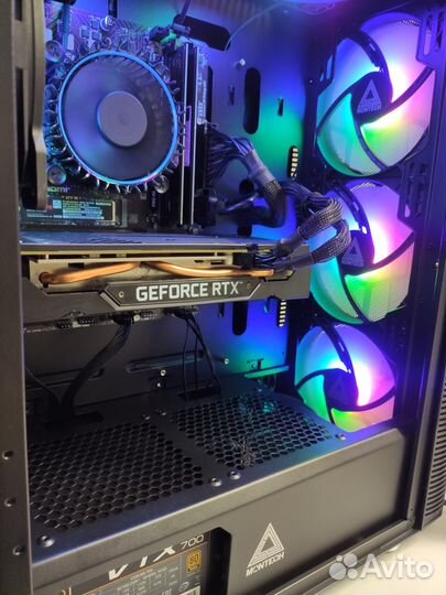 Новый Игровой пк RTX2060 Super с монитором 27