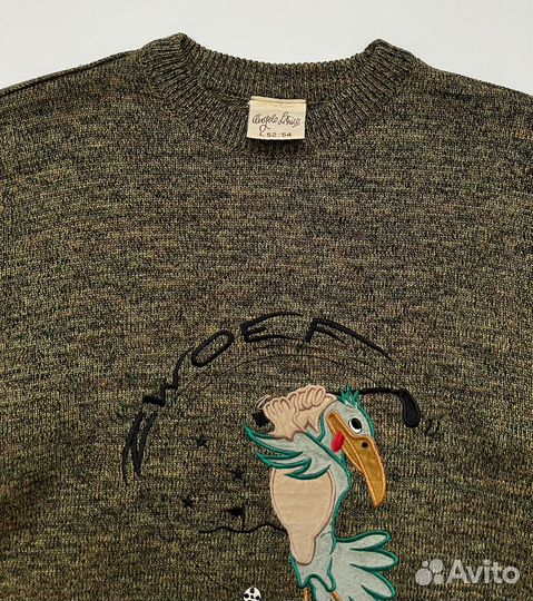 Винтажный свитер Y2K