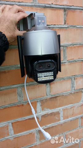 Камера видеонаблюдения wifi уличная 8мп и 8крат