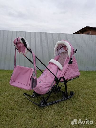 Санки коляска ника