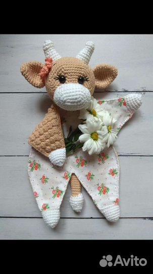 Комфортер вязаная игрушка
