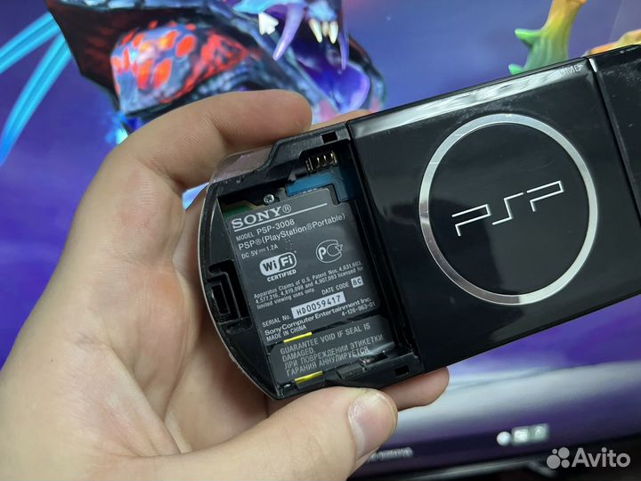 Игровая приставка sony psp-3008