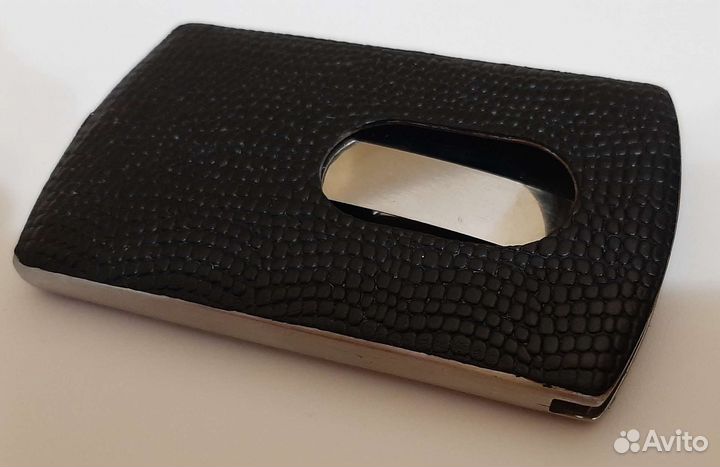 Кожаный чехол для визиток Galib