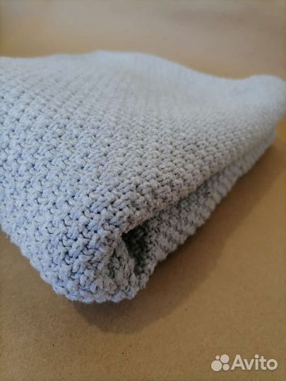 Плед детский вязаный