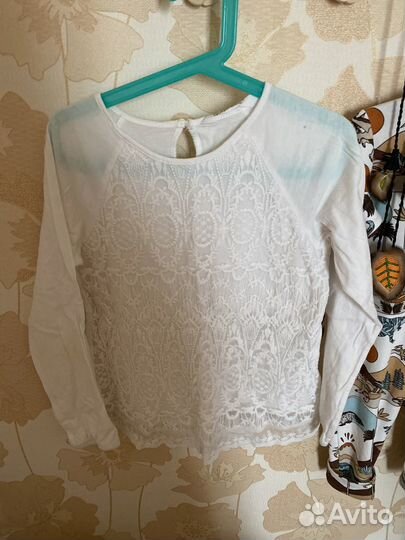 Вещи пакетом на девочку 122 128