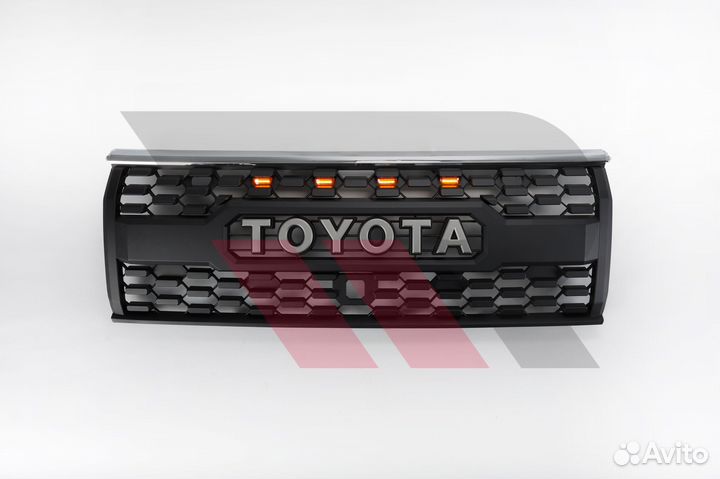 Решетка Toyota Prado 150 3м 18-22г с Подсветкой