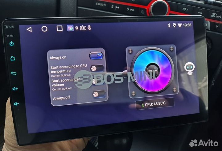 Магнитола 2 din android 9 дюймов carplay