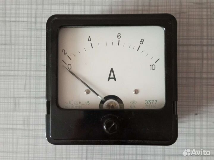Амперметр 10А
