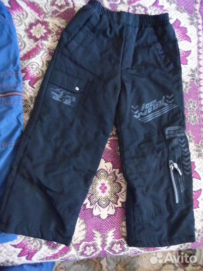 Штаны на холодную осень на 3-4г