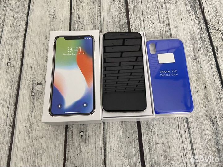 iPhone X 64 gb gray A1383