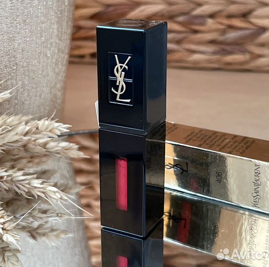 Yves saint laurent блеск/лак для губ, оттенок 406