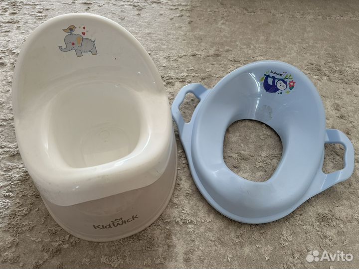 Горшок детский и насадка на туалет
