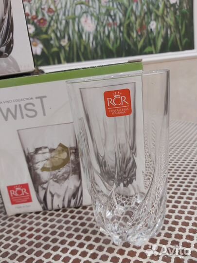 Бокалы доя коктейлей Twist Италия 6шт