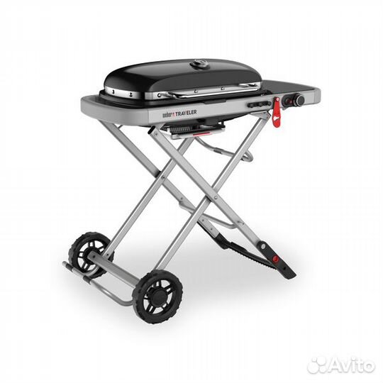 Гриль газовый weber traveler черный