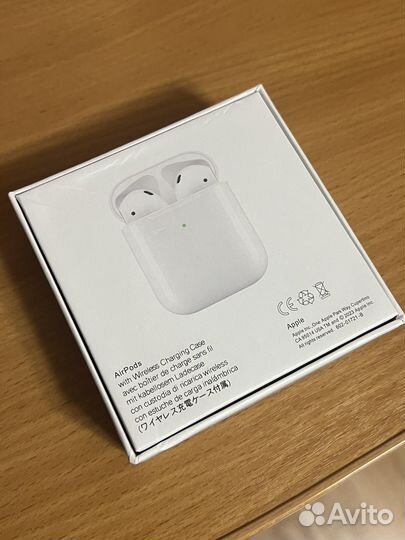 Беспроводные наушники apple airpods