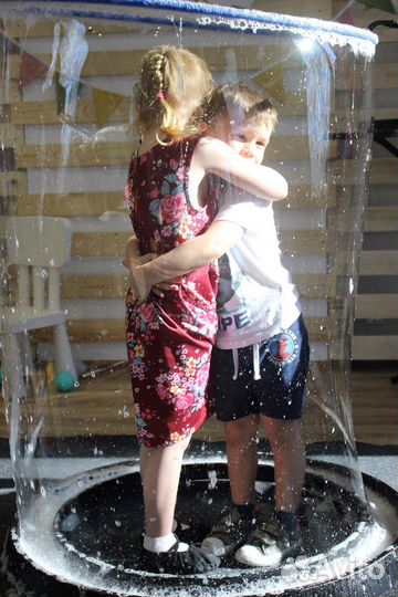 Шоу мыльных пузырей, крио шоу, тесла шоу