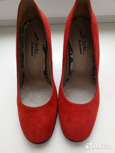 Туфли замшевые Marko новые