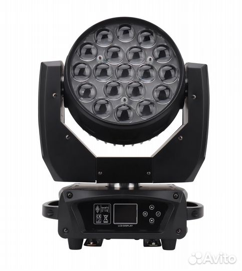 Световая голова Wash 19х15 zoom