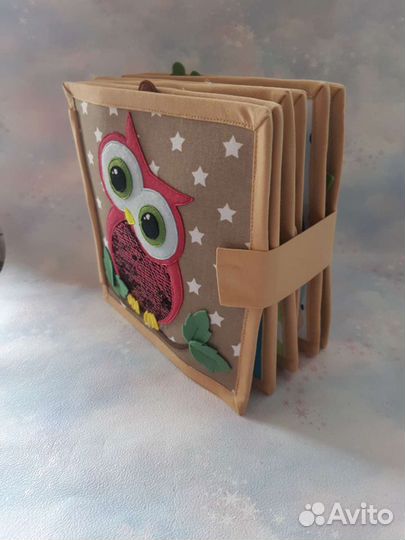 Развивающая книга из фетра