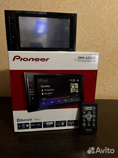 2 Din Магнитола pioneer DMH-A241BT