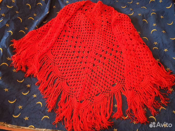 Платок шаль шерсть
