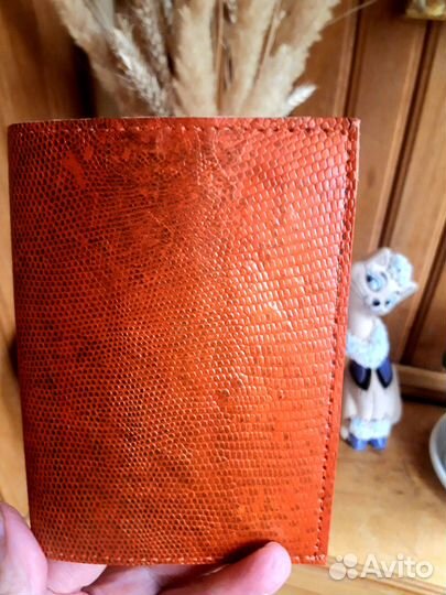 Аксессуары из кожи варана