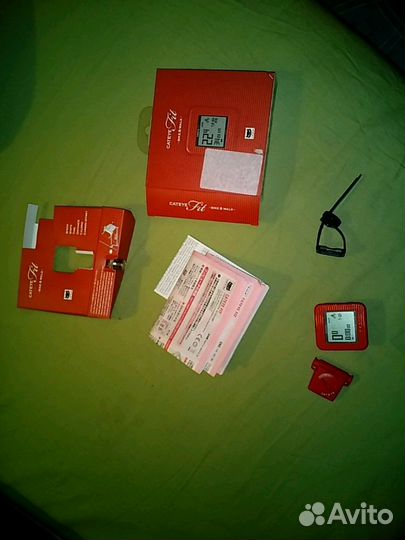 Велокомпьютер шагомер Cateye Fit