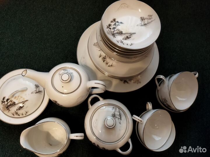 Японский фарфоровый чайный сервиз