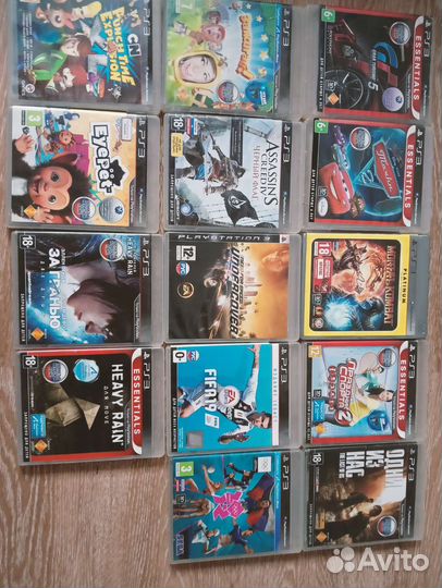 Игры на приставку ps3