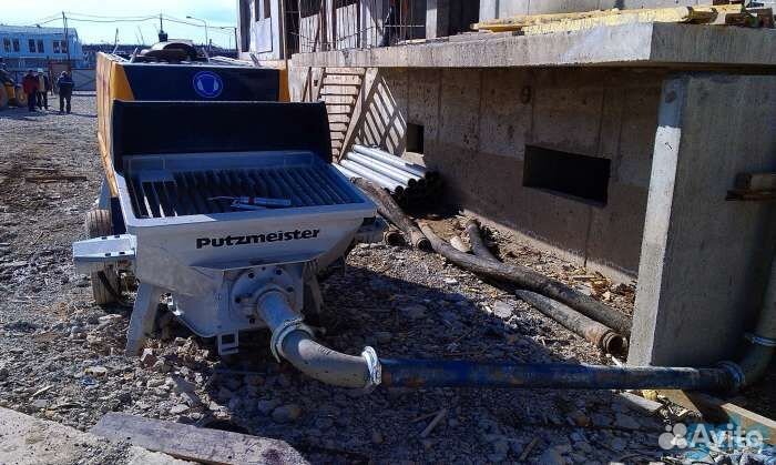 Аренда стационарного бетононасоса