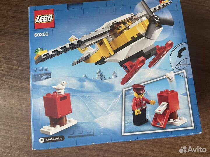Lego city новый 60250 лего сити самолет
