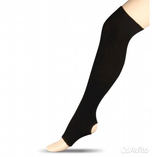 Гетры для гимнастики и танцев хлопок 55см лв-05