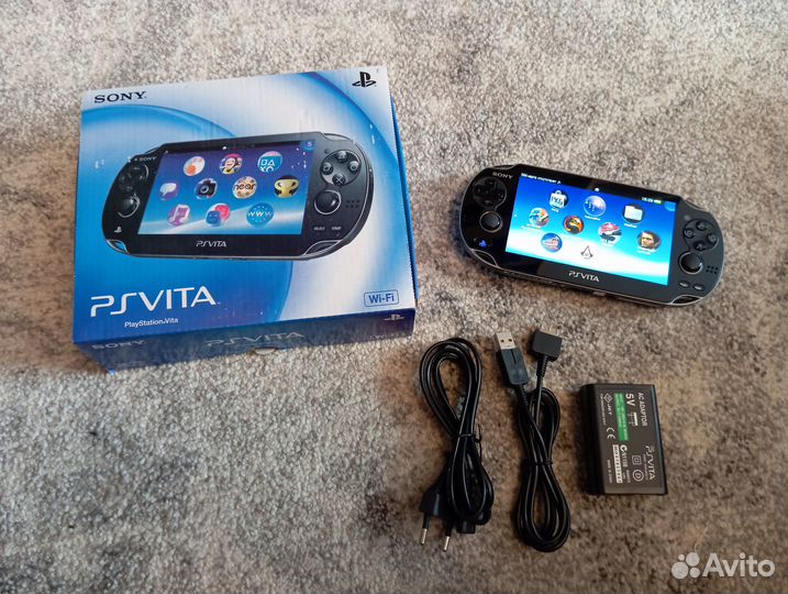 Прошитая PS Vita (Black) 32Gb+куча игр
