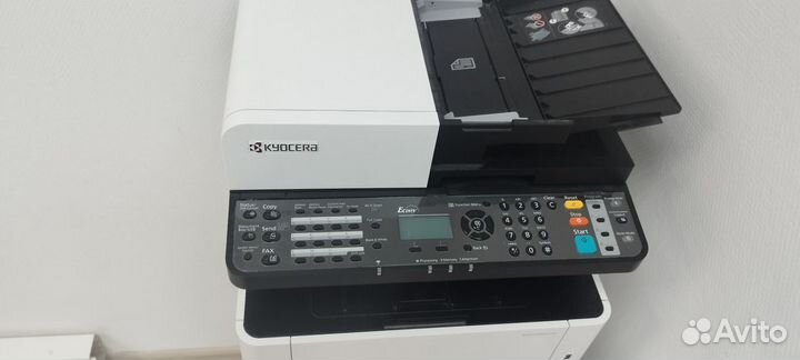 Мфу лазерный цветной kyocera ecosys M5521cdw