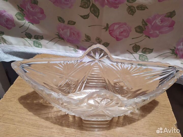 Хрустальная салатница