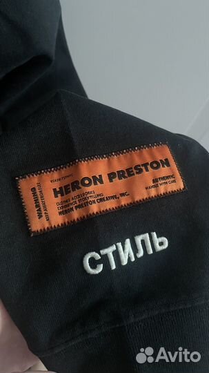 Лонгслив heron preston стиль