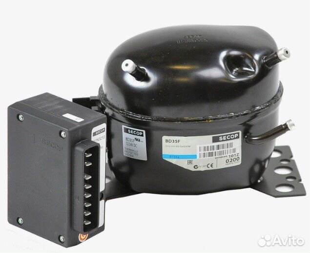 Компрессор BD35F Secop с блоком в комплекте