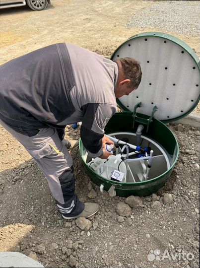 Биосептик без откачки с установкой