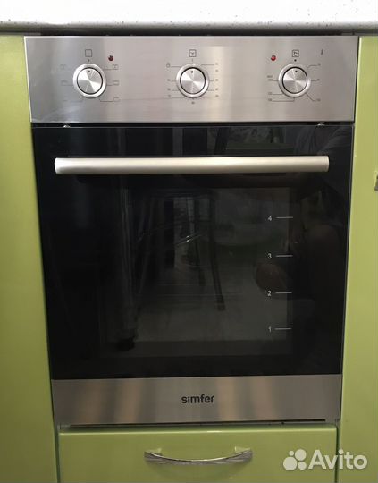 Встроенный духовой шкаф Simfer 45см