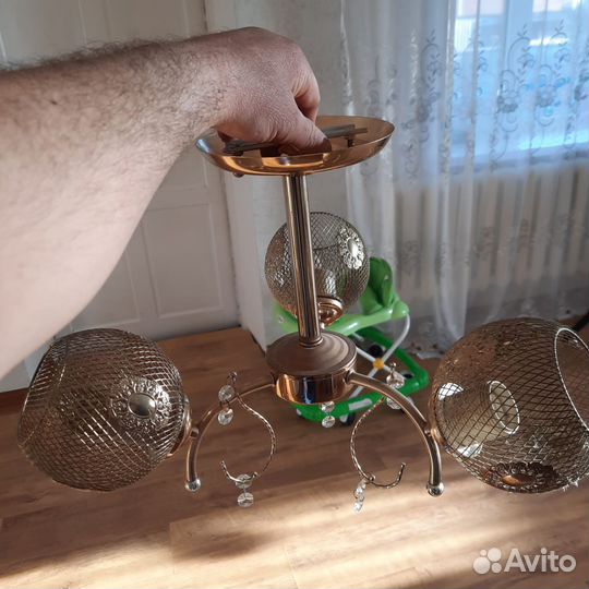 Люстра потолочная бу