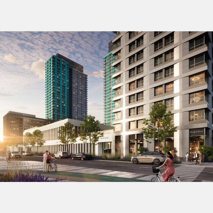 2-к. квартира, 42,4 м², 23/32 эт.