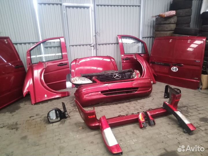 Кузовные детали Мерседес Вито кузов w639