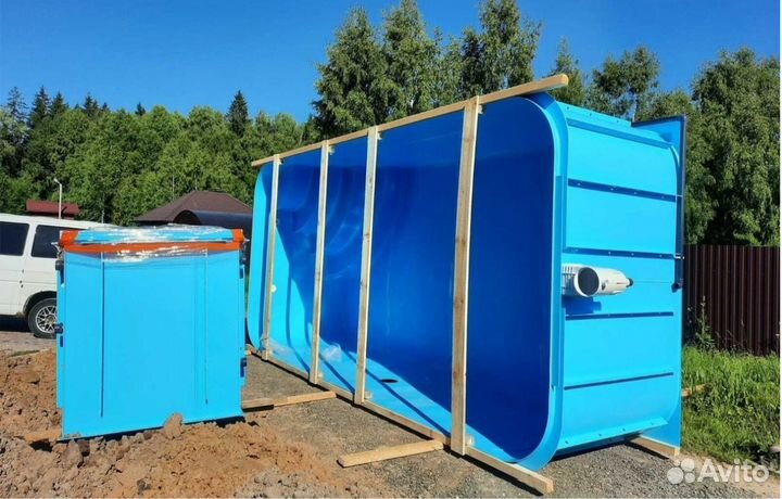 Пластиковый бассейн